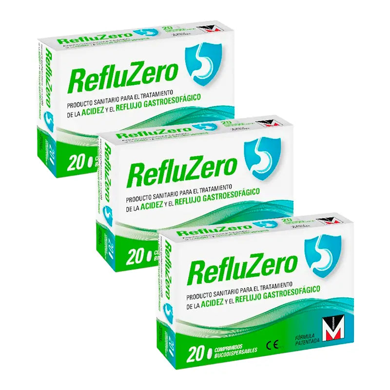 Refluzero Triplo Acidità e Reflusso 3 x 20 compresse