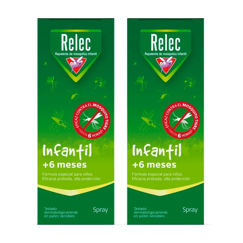 Relec Duplo Infant +6 mesi, 2 x 100ml