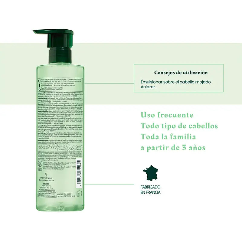 Rene Furtereria Naturia Shampoo equilibrante extra delicato, 400 ml