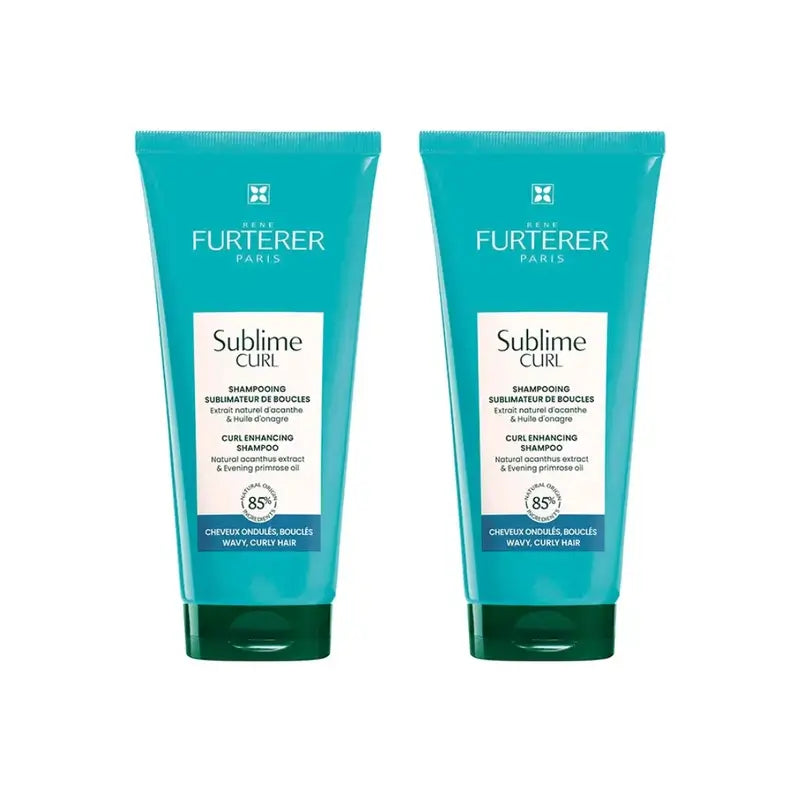 Rene Furterer Sublime Curl Shampoo attivatore di ricci, 2X200 Ml