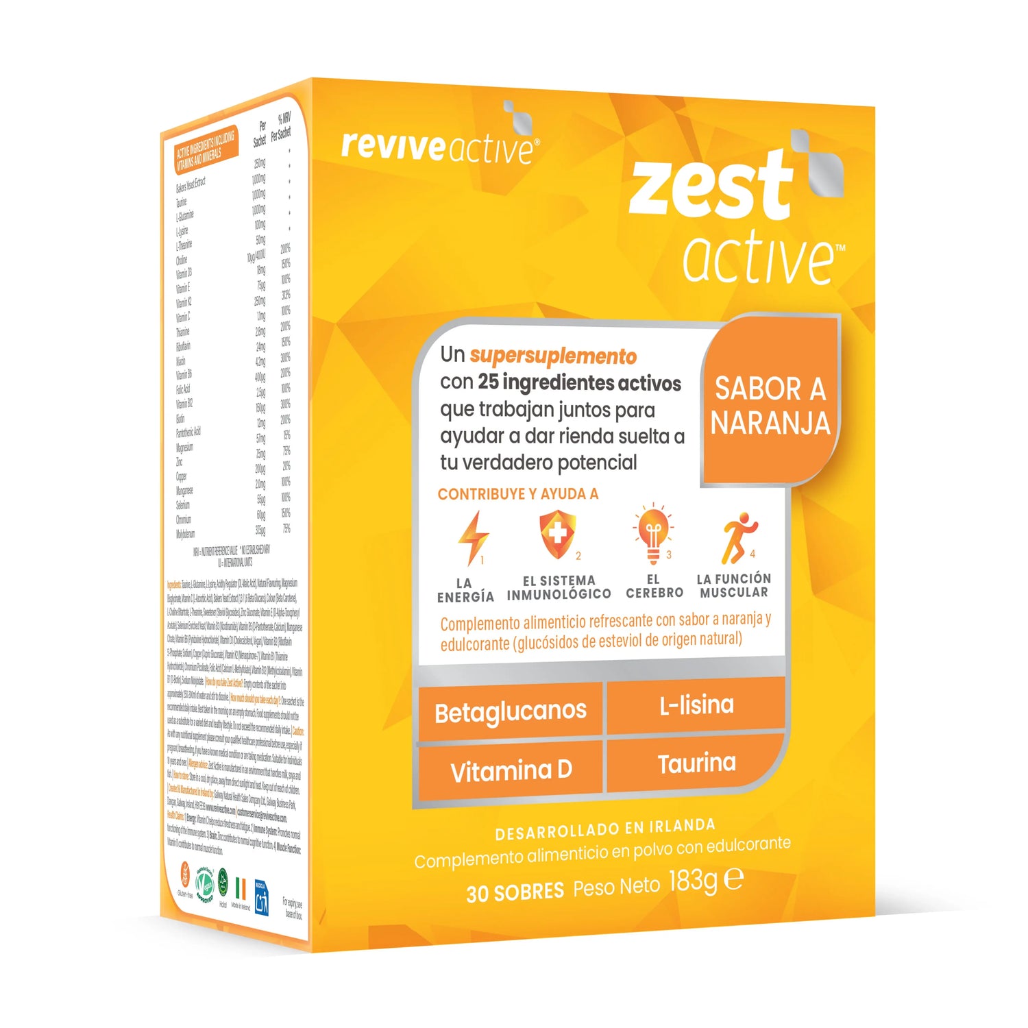 Revive Active Multivitaminico Zest Active, 30 bustine