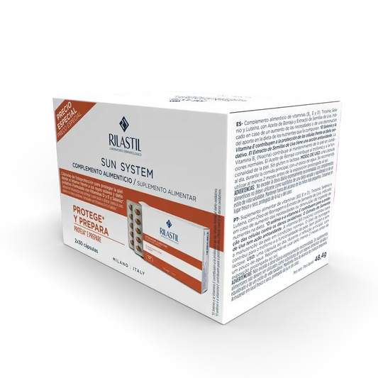 Rilastil Sun System Oral, 2x30 capsule