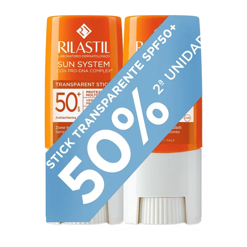 Rilastil Sun System Stick Spf50+ , confezione 2 x 8,5