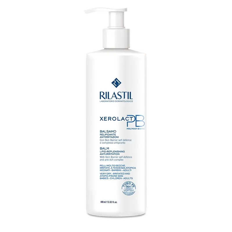 Rilastil Xerolact Balsamo idratante e anti-irritazione 400 ml