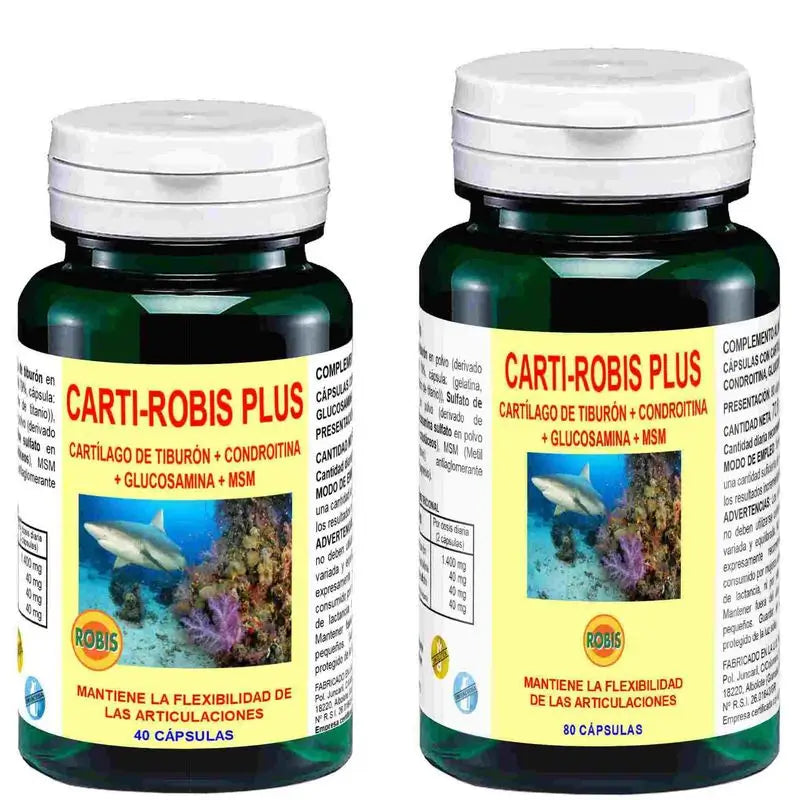 Robis Carti Robis Plus Pack Oferta , 80+40 cápsulas