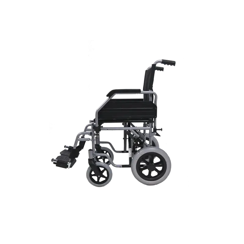 Sanitec Sedia leggera in acciaio Stela Ruota piccola 300Mm non semovente Taglia 43 , 1 unità