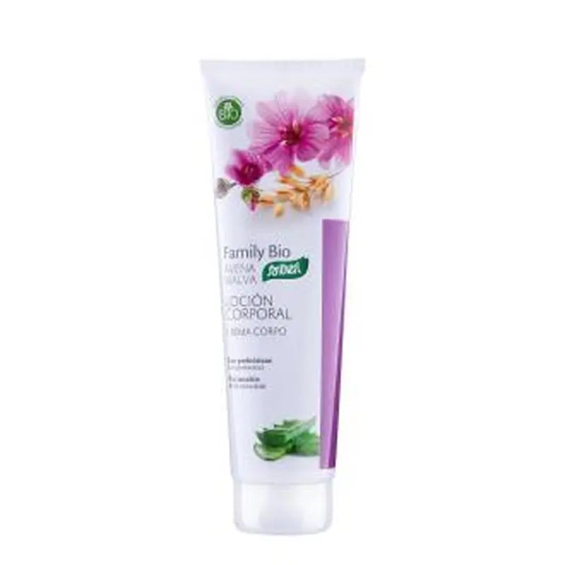 Santiveri Locion Corporal Avena-Malva 300Ml. Bio
