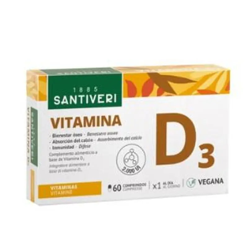 Santiveri Vitamina D3 60Comp.