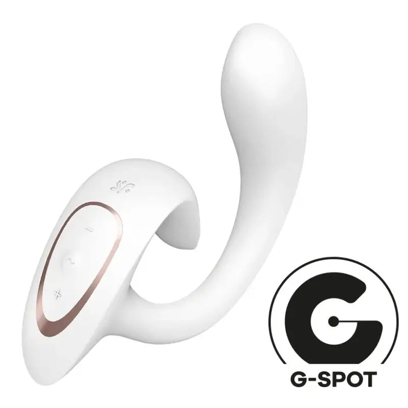 Satisfyer G For Goddess 1 Rabbit Vibrator Bianco