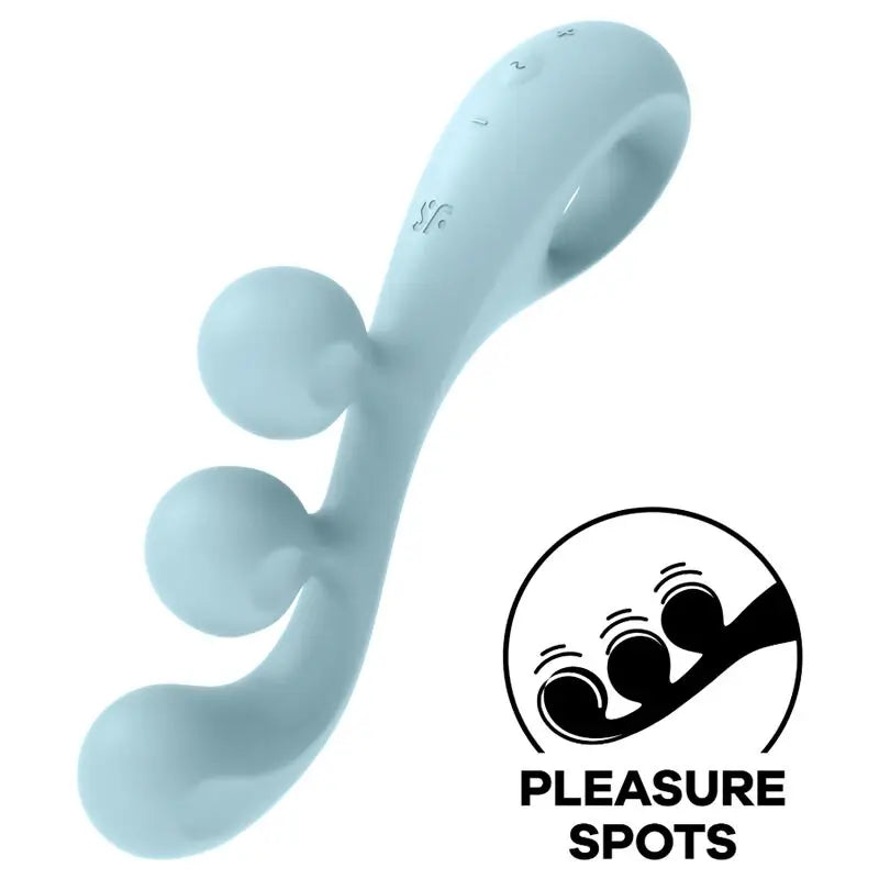 Satisfyer Tri Ball 2 Multi Vibratore Blu