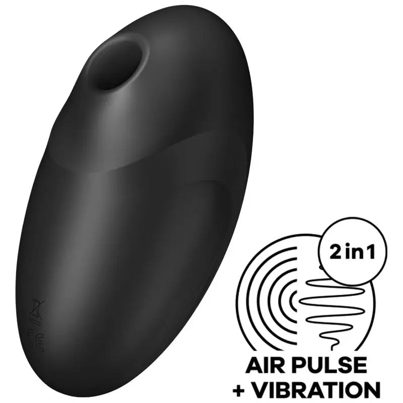 Stimolatore e vibratore Satisfyer Vulva Lover 3 Nero