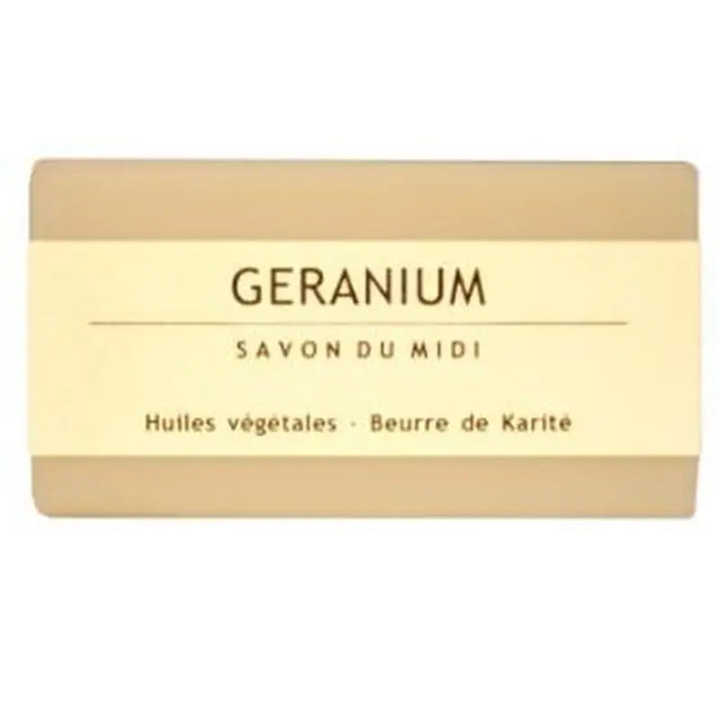Savon Du Midi Jabon En Pastilla De Geranio 100Gr. Bio