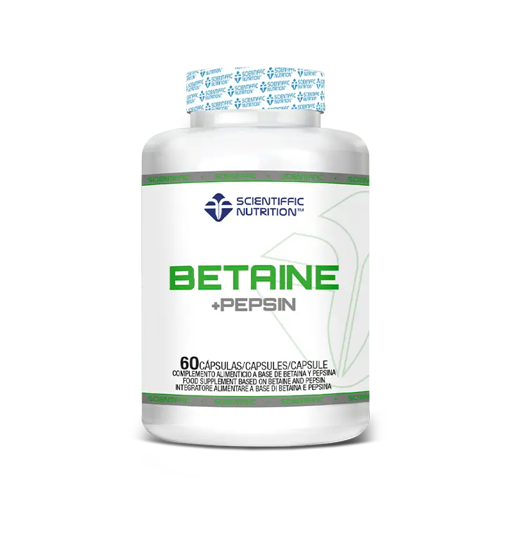 Scientiffic Nutrition Betaina + Pepsina, 60 capsule