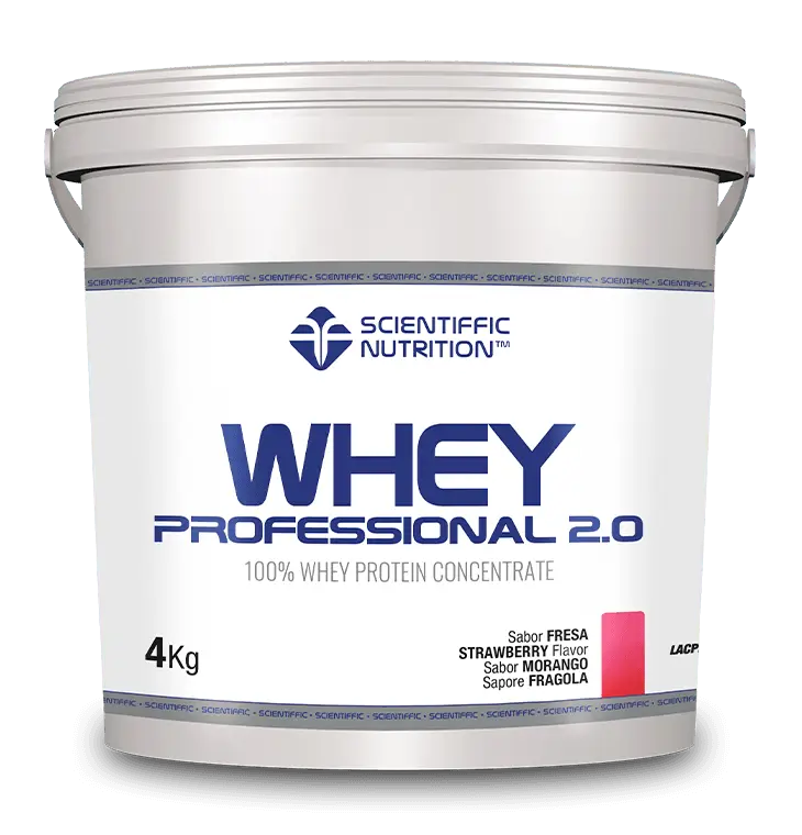 Scientiffic Nutrition Whey Professional 2.0 Fragola, 4 kg
