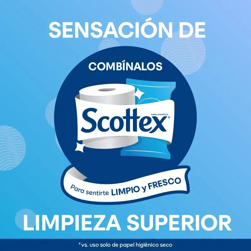 Carta igienica Scottex Sensitive Moist , 38 pezzi.