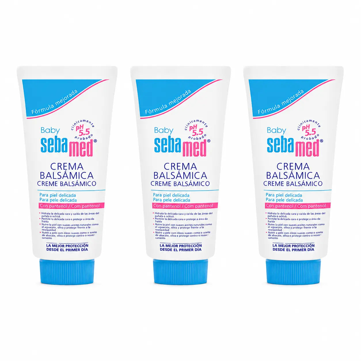 Sebamed Baby Crema Lenitiva 300 Ml, confezione da 3