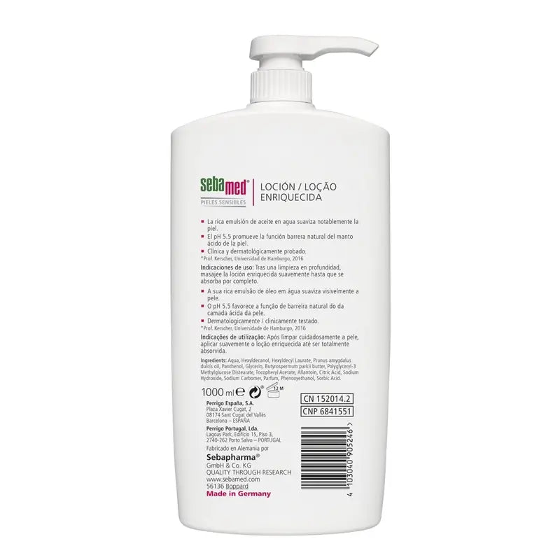 SEBAMED Lozione arricchita 1000 ml