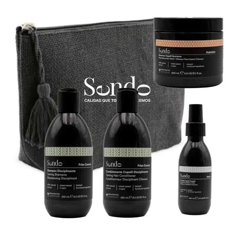 Sendo Frizz Routine per capelli crespi
