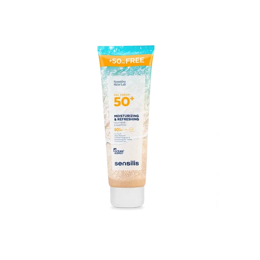 Sensilis Crema gel idratante e rinfrescante SPF 50+, 250 ml