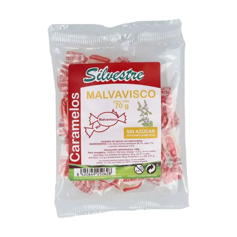 Silvestre Zucchero di Canna Caramelle Marshmallow 1Kg.