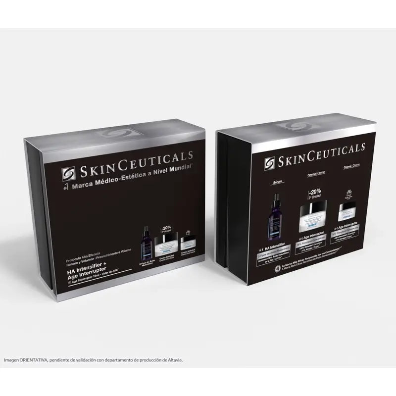 Skinceuticals Ha Intensifier + Age Interrupter Protocollo avanzato di riempimento e volume