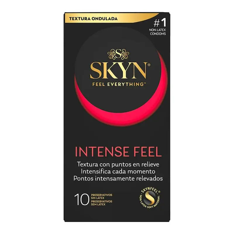Preservativi Skyn Intense Feel con smagliature , 10 unità
