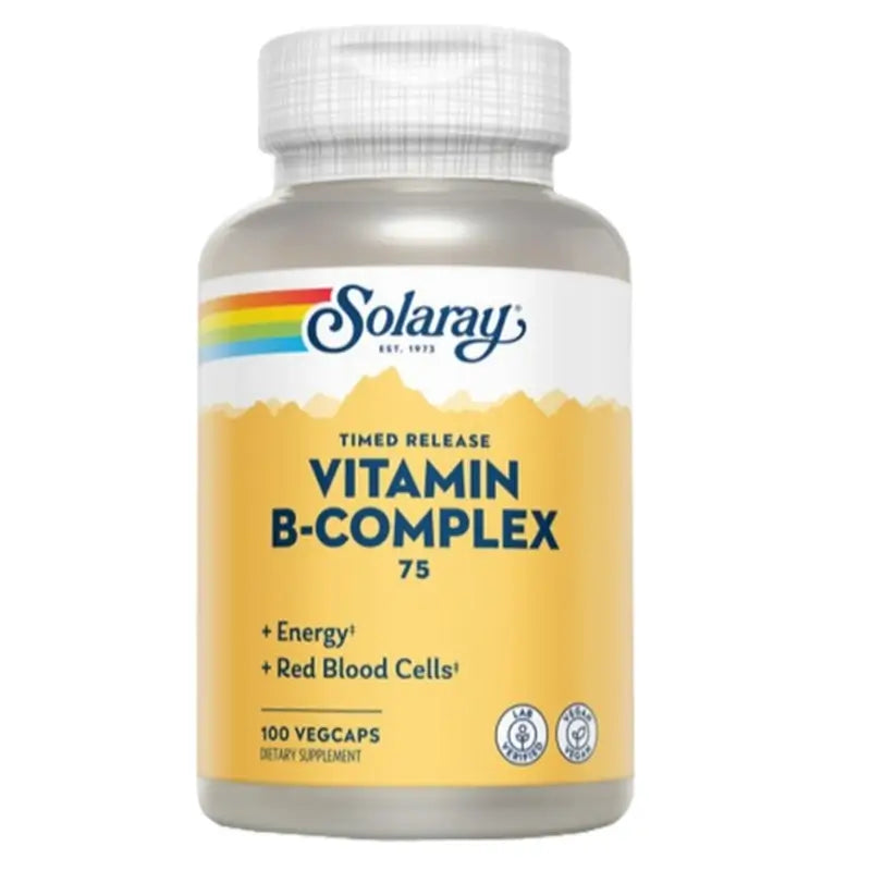 Solaray B Complex 75 A/R , 100 capsule