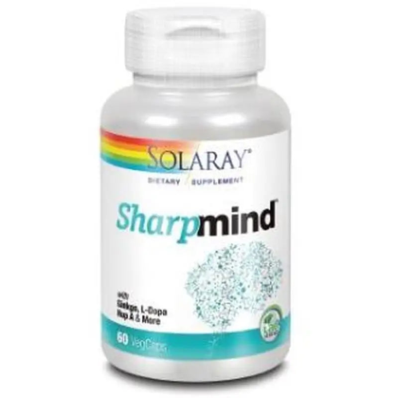 Solaray Sharp Mind 60 Cápsulasveg.