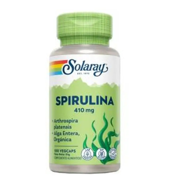Solaray Kelp 550Mg. 100 Cápsulasveg.