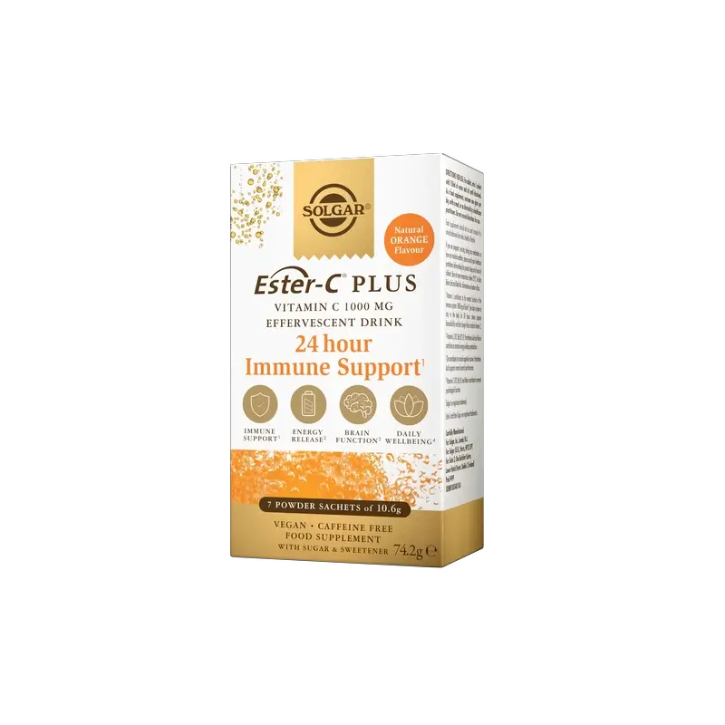 Solgar Ester-C Plus 1000mg, 7 bastoncini