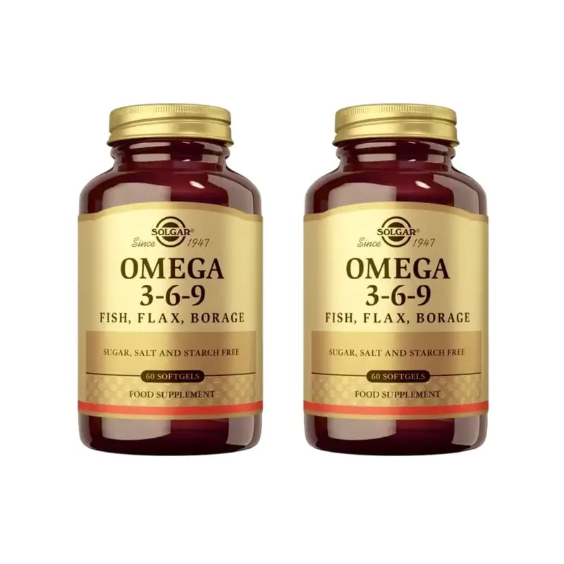 Solgar Omega 3-6-9, 2X60 Capsule