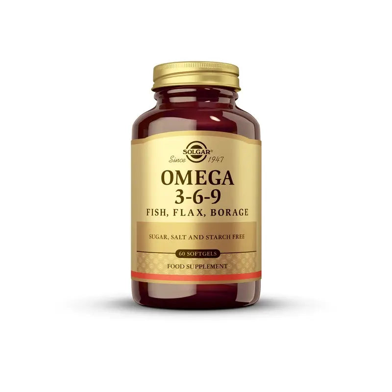 Solgar Omega 3-6-9, 60 capsule
