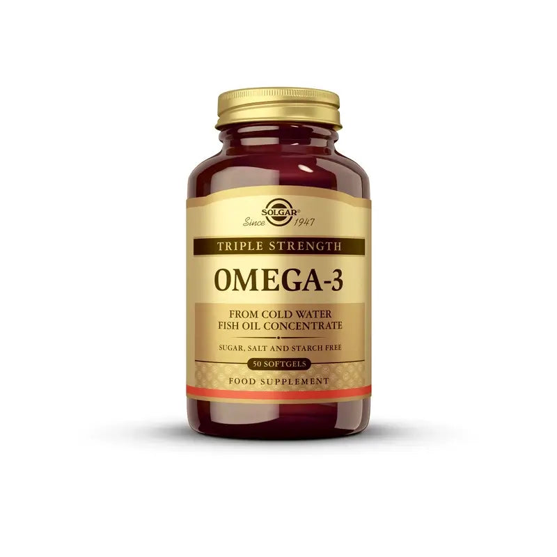 Solgar Omega-3 Tripla Concentrazione, 50 capsule