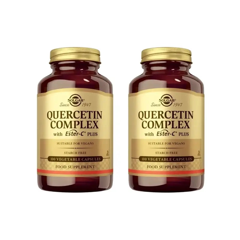 Complesso di quercitina Solgar, 2X100 capsule