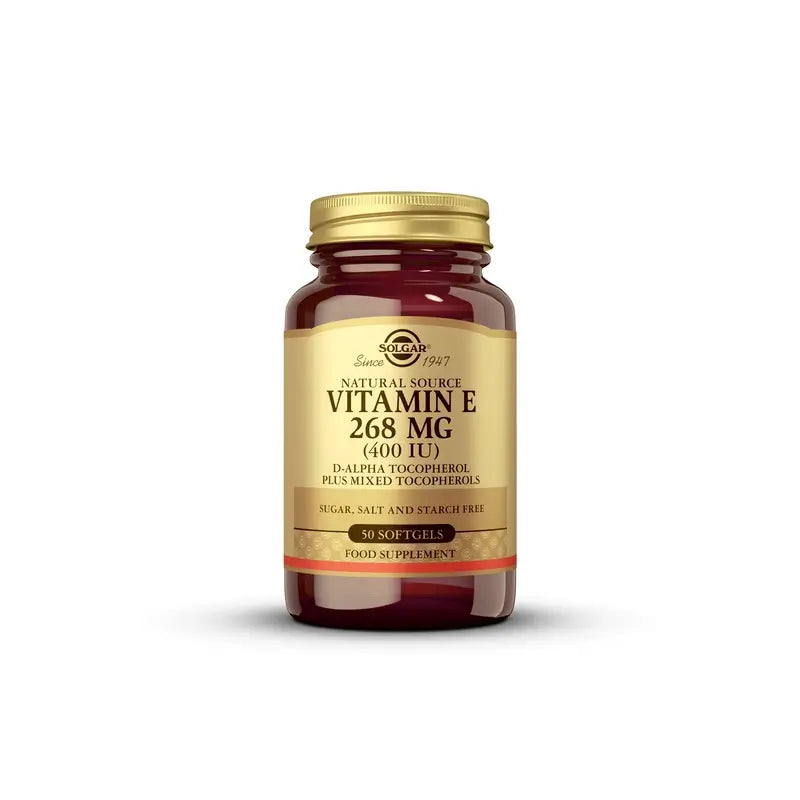 Solgar Vitamina E 400 UI, 50 capsule morbide