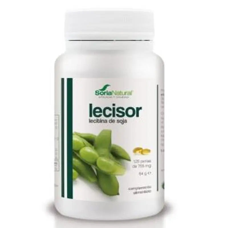 Soria Natural Aceite De Lecitina Soja Lecisor 125Perlas