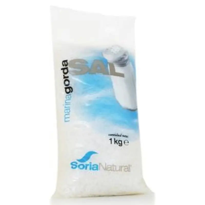 Soria Natural Sal Marina Gruesa 1Kg.