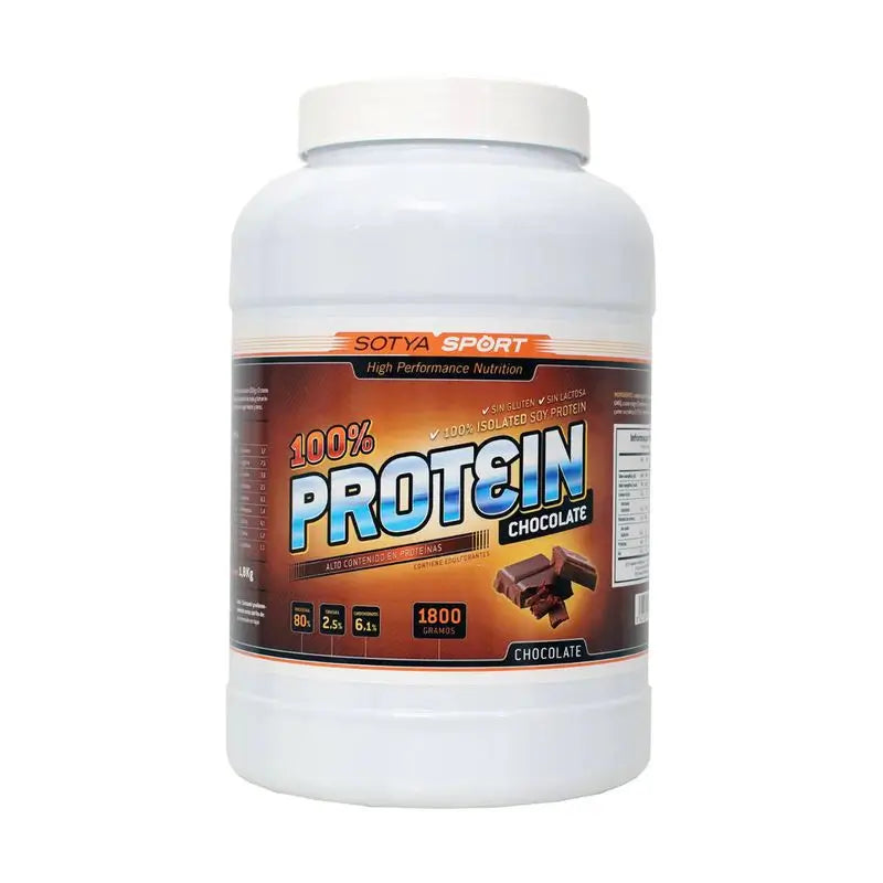 Sotya 100% proteine di soia al cioccolato, 1,8 Kg