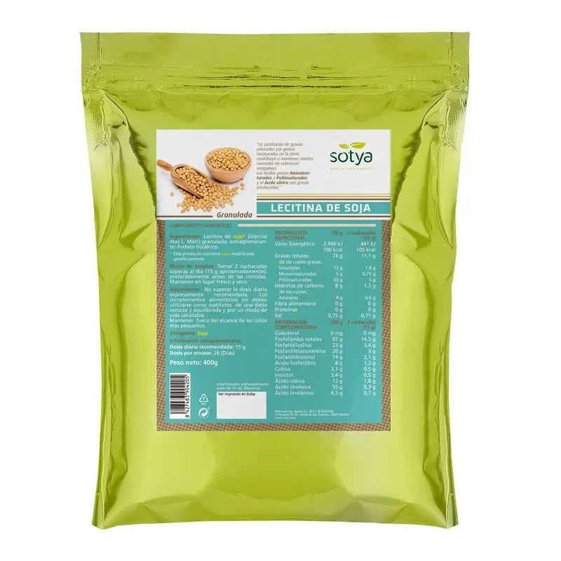 Sotya Lecitina (Bolsa), 400 Gr