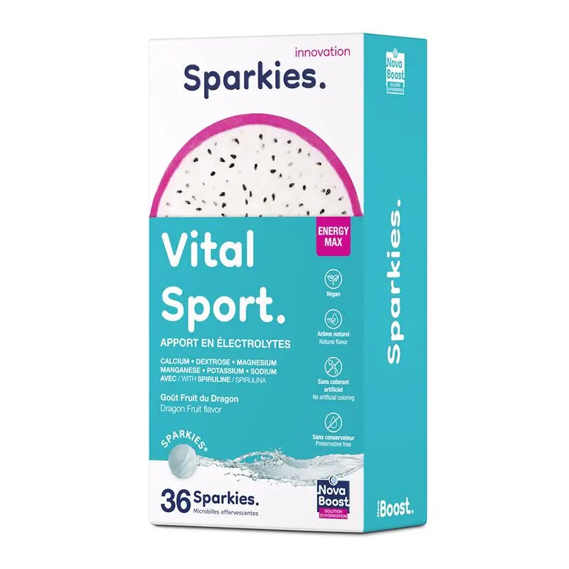 Sparkies Sparkies Microperle effervescenti Vital Sport X 36