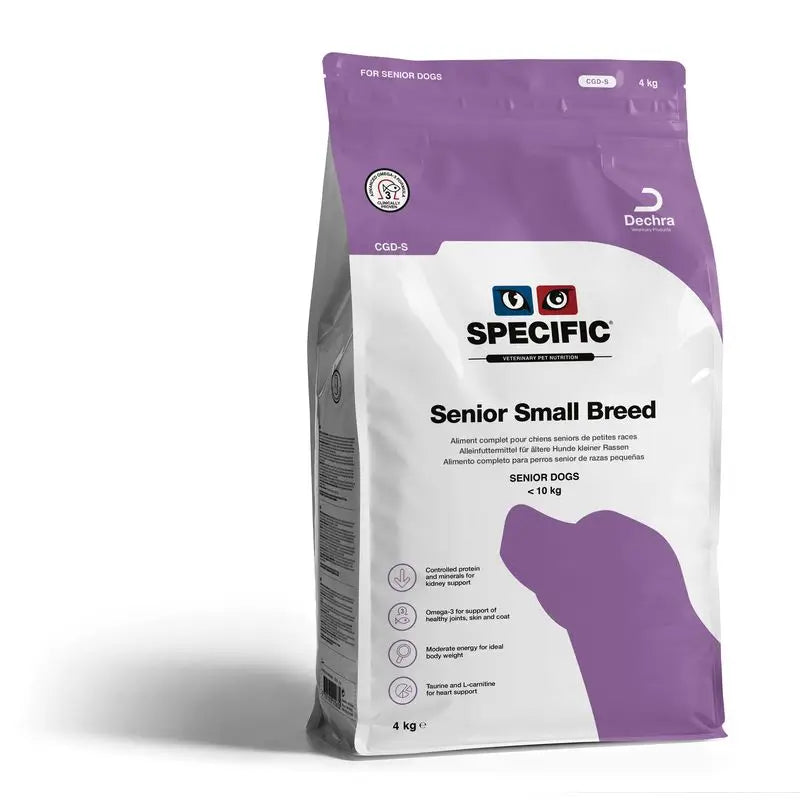 Specific Canine Senior Cgd-S Small Breed, 4 kg, cibo per cani