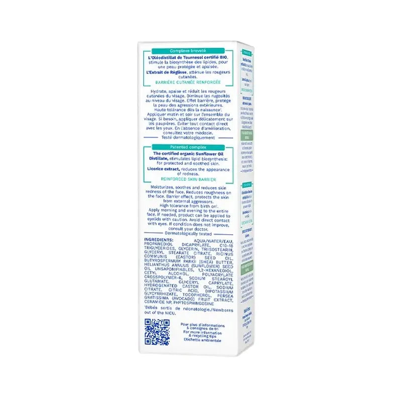 Mustela Stelatopia Crema viso emolliente, 40 ml