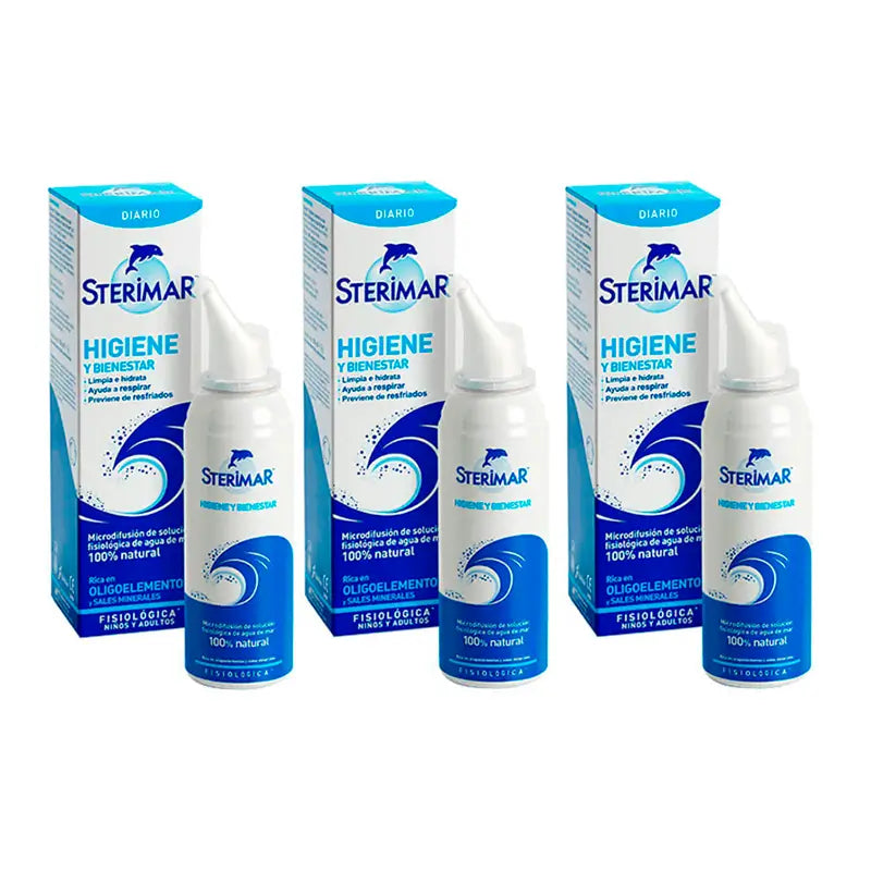 Sterimar Triplo Igiene & Benessere 3 x 100 ml