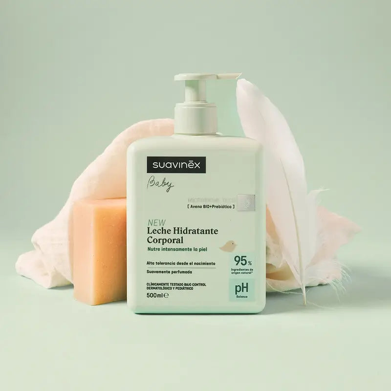 Suavinex Baby Latte idratante per il corpo, 500 Ml
