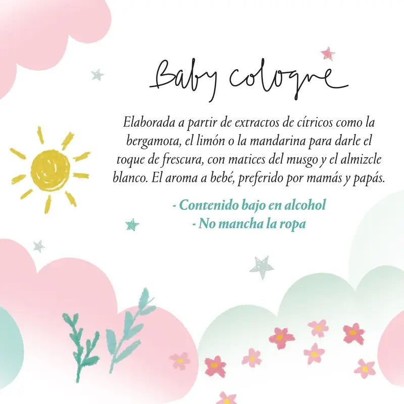 Suavinex Baby Layette con Baby Cologne 100 Ml + Travel Format 50 Ml + Baby Soft Toy