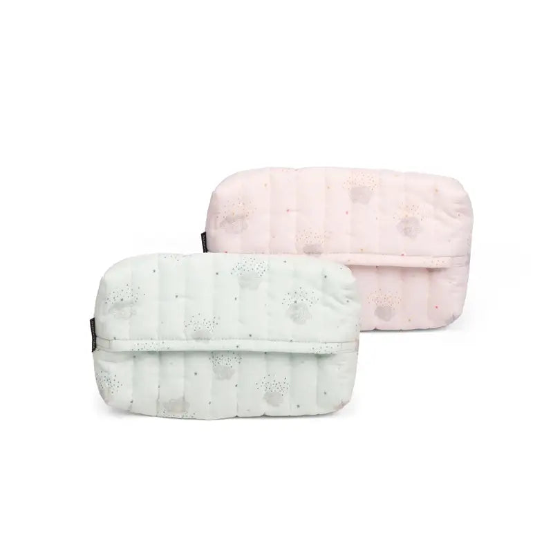 Regalo neonato Suavinex con porta salviette, rosa