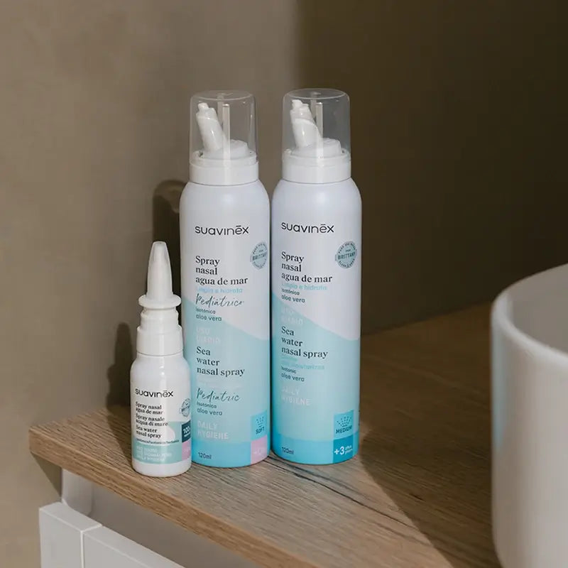Suavinex Spray nasale isotonico per bambini +0 mesi, 30 ml
