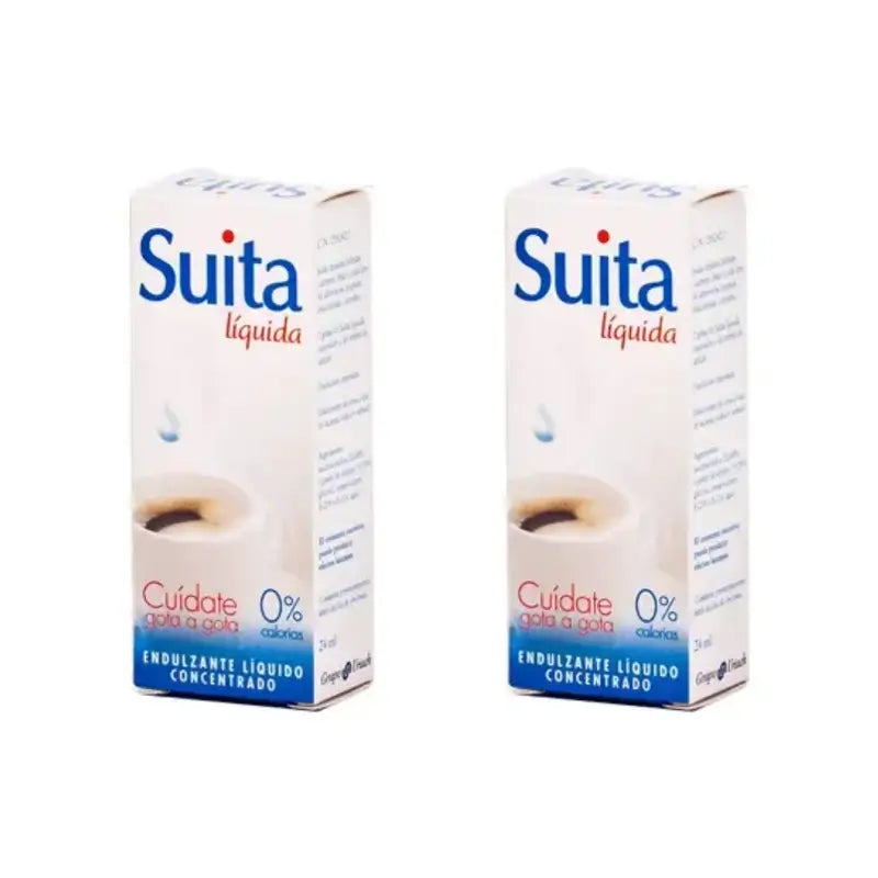 Edulcorante liquido concentrato Suita, 2X24 Ml