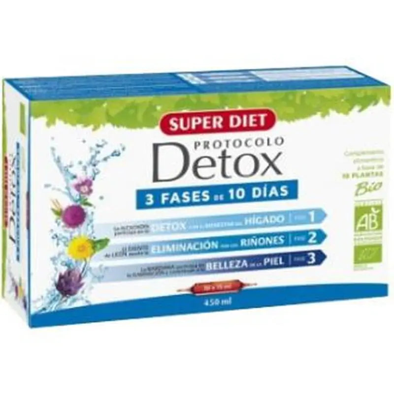 Superdiet Protocolo Detox 30Amp.