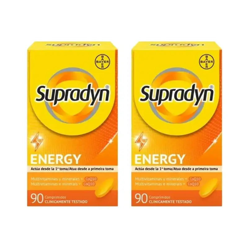 Supradyn Energy Vitamine, minerali ed energia quotidiana, 2X90 compresse